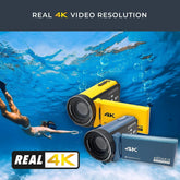 Easypix Aquapix WDV5630 GreyBlue Camcorder (Open Box)